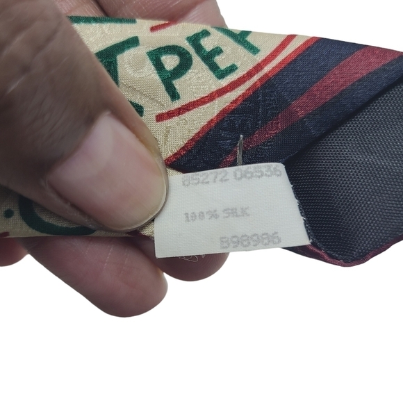 Tabasco | Men's Maroon Tabasco Pepper Sauce Novelty Tie (One Size) - Picture 6 of 11